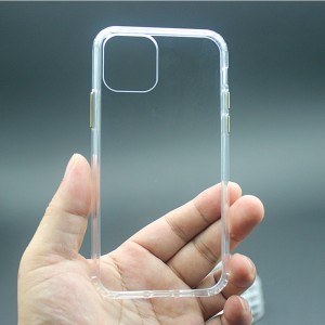 iPhone 11 High quality TPU+PC 2.0mm inner anti-impact mobile phone case  with independent bottom
